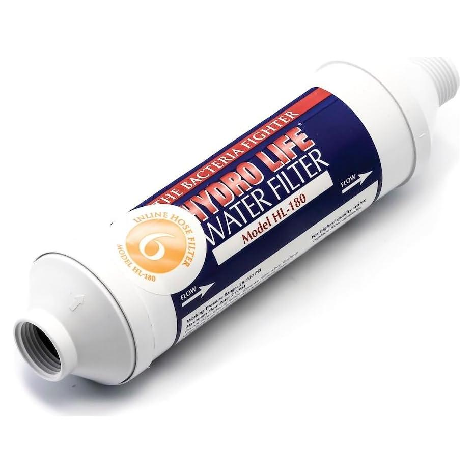 Filtro de Manguera Camco Hydro Life 52133 - Filtración Superior