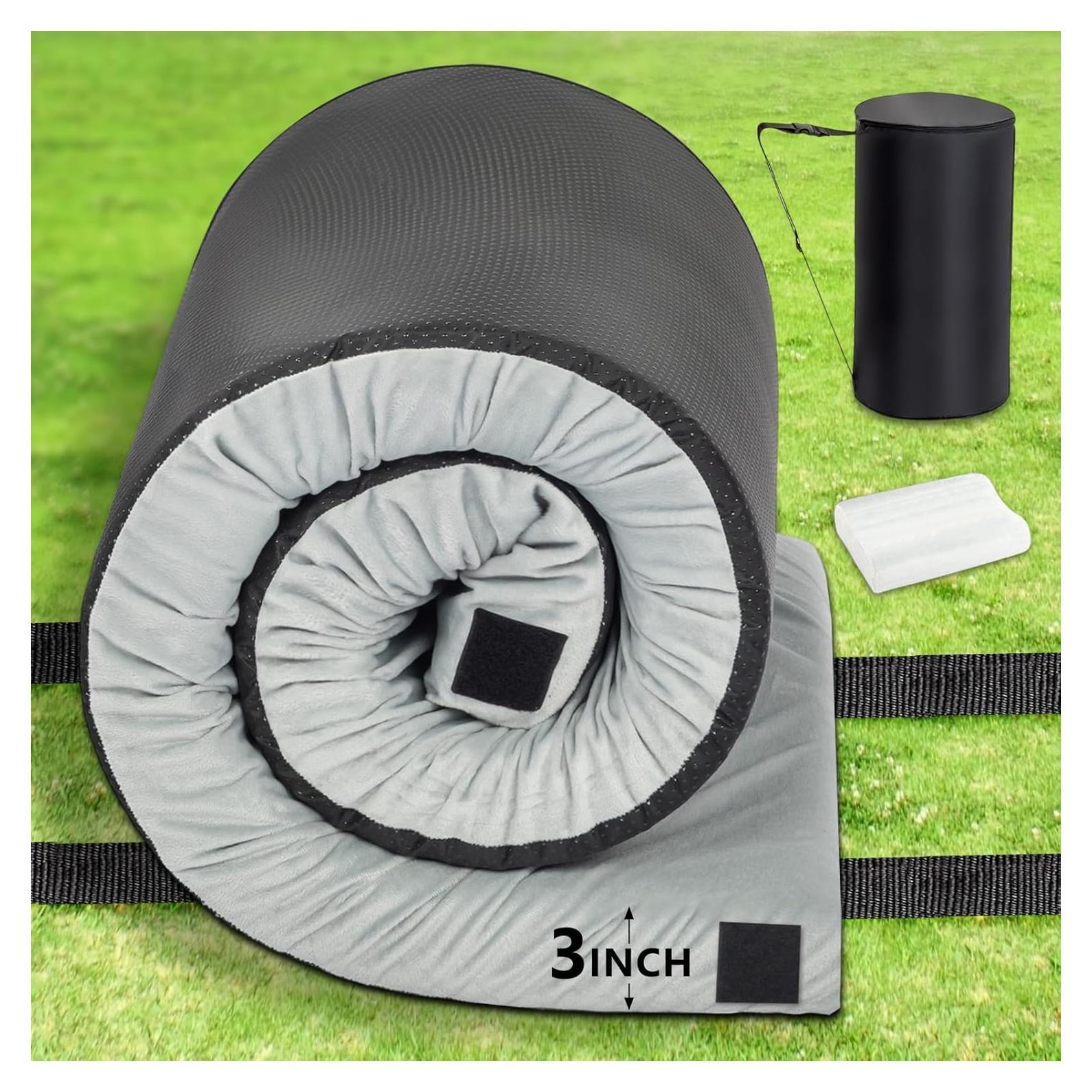 Colchón de Camping VINGLI 3GSM Espuma de Memoria 190x64cm