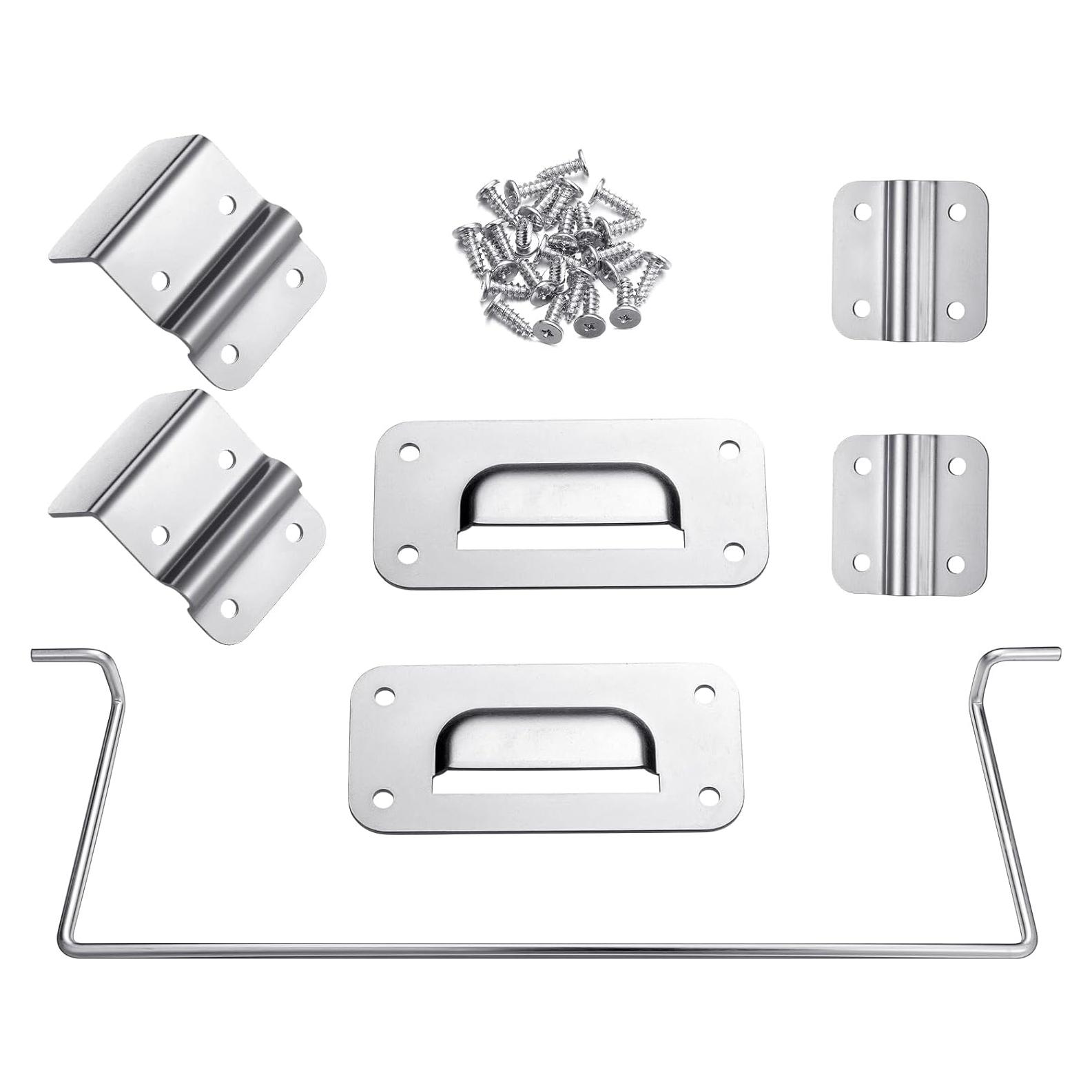 Juego de Soporte de Bisagra de Mesa Leriton Metal 1 Unidad