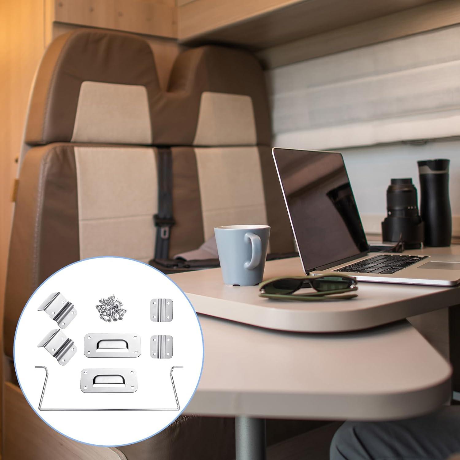 Juego de Soporte de Bisagra de Mesa Leriton Metal 1 Unidad