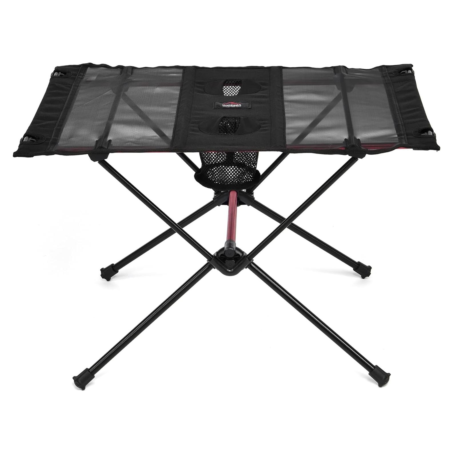 Mesa de Camping Plegable Widesea WSTB-201 Aluminio 60x40cm