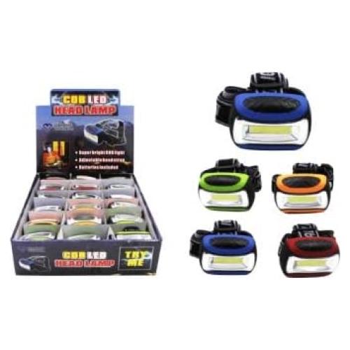 Lámpara Frontal LED COB Diamond Visions 08-1598 Colores Variados