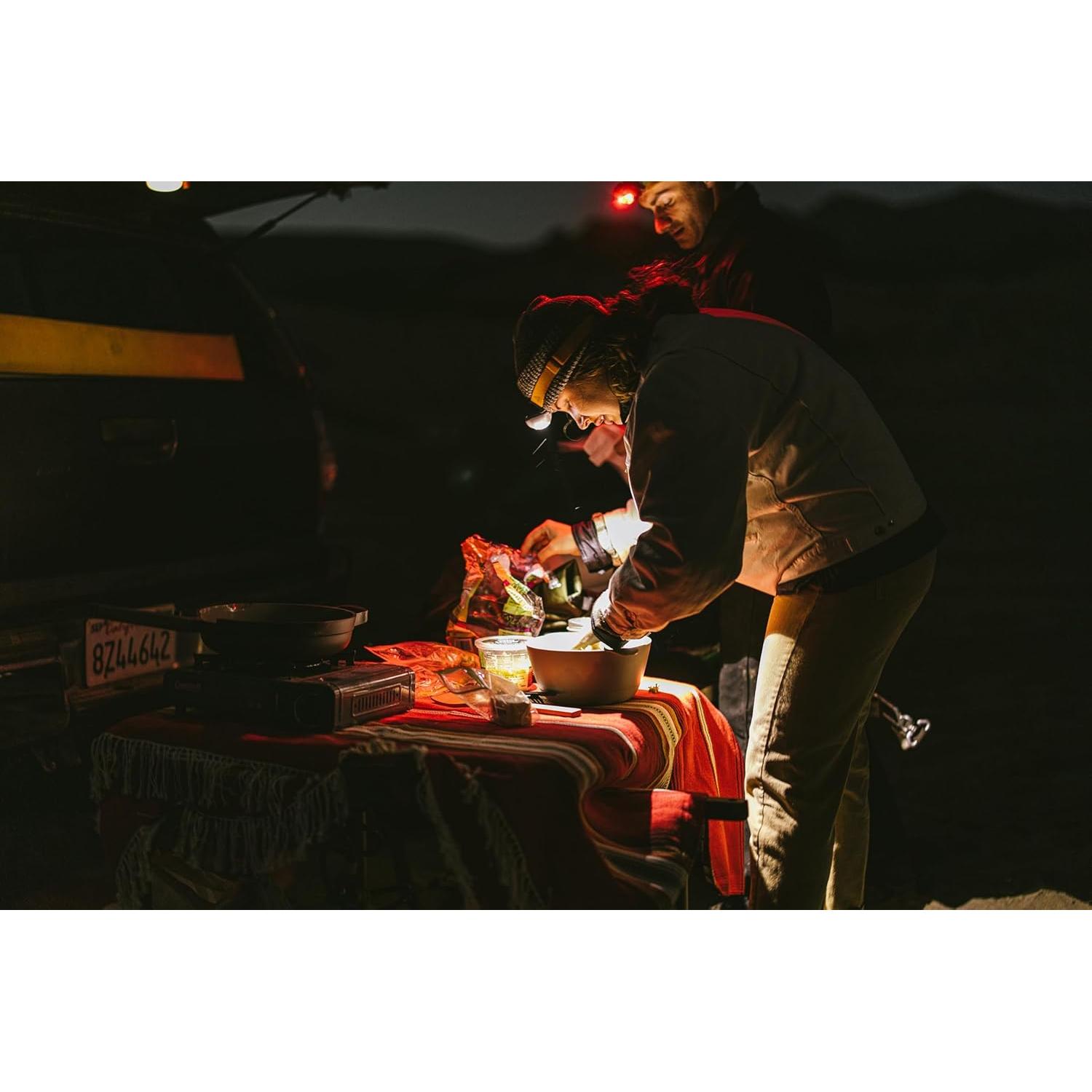 Cinta para Linterna Frontal ILUMINACIÓN AL AIRE LIBRE Naranja