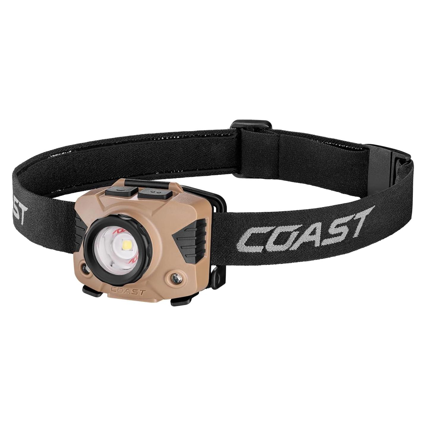 Linterna Frontal LED Coast FLX7 700 Lúmenes 3 Modos AAA