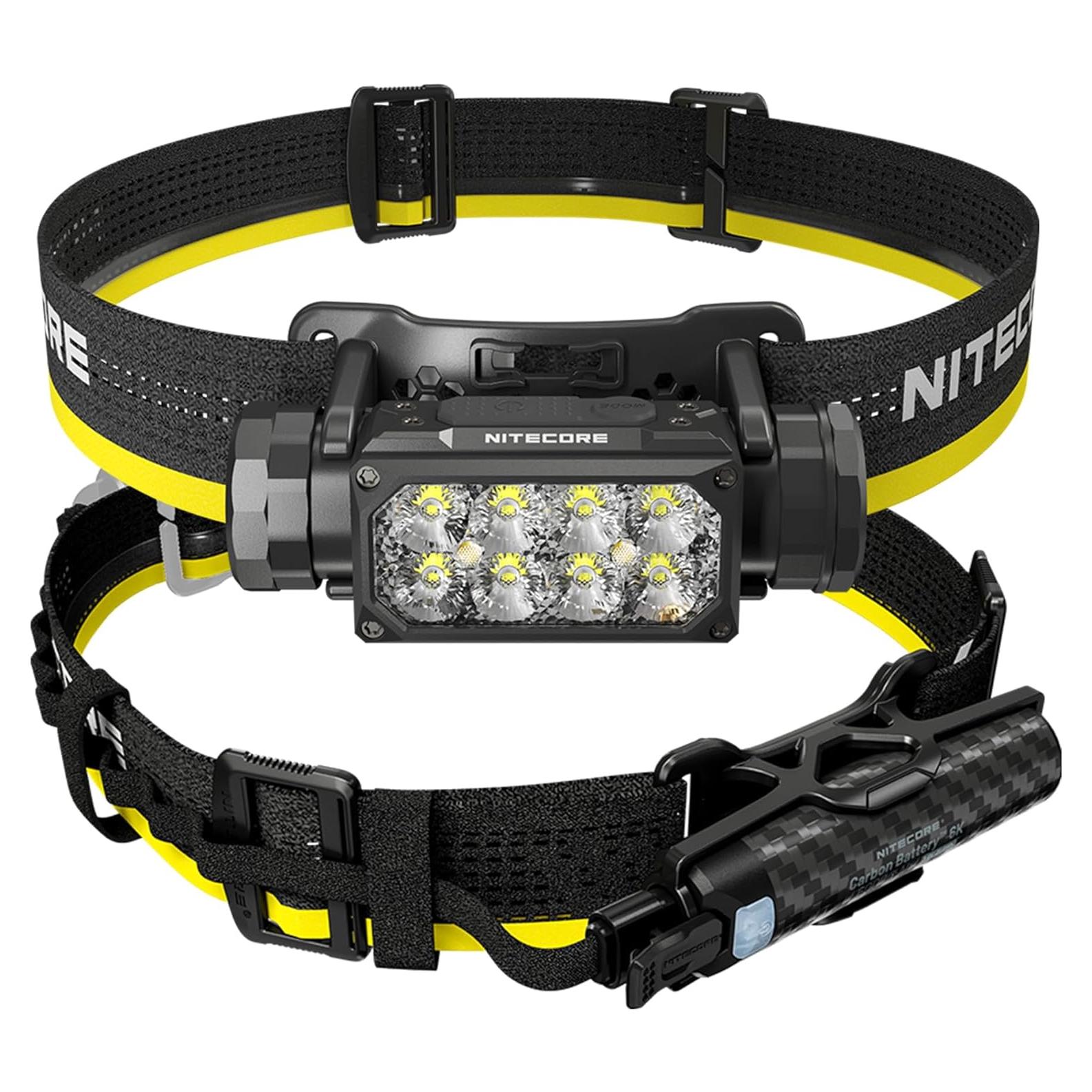 Linterna Frontal Nitecore HC65 UHE 2000 Lúmenes Recargable USB-C