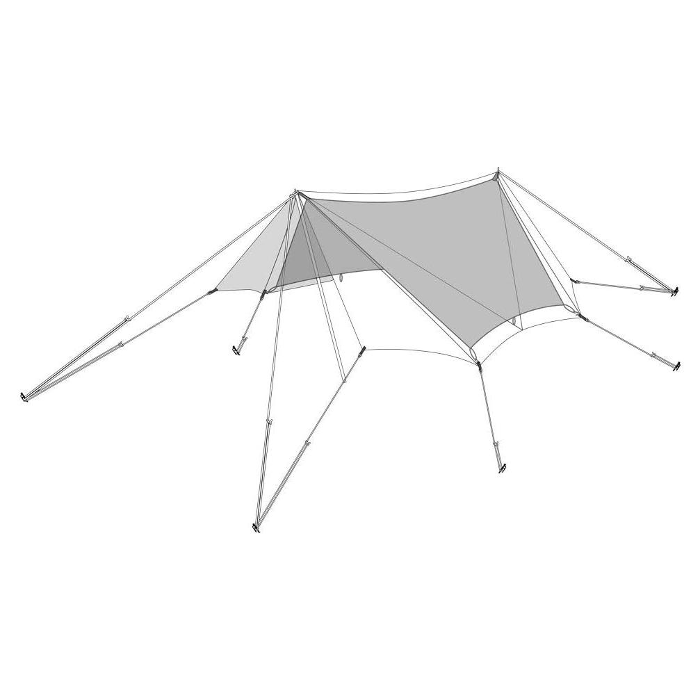 Techo Interior Snow Peak Takibi Tarp Octa 5.1x4.5m