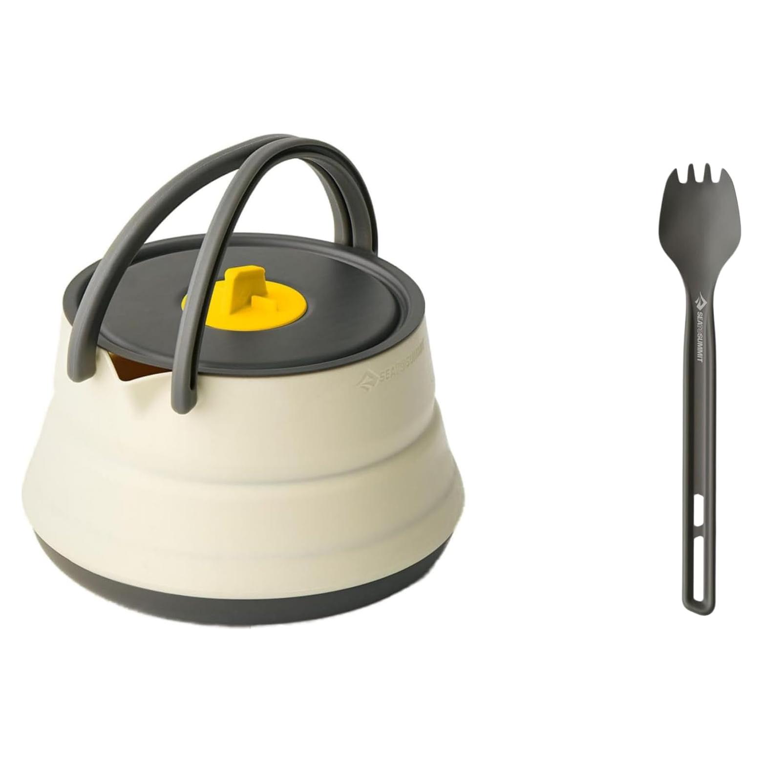 Hervidor Plegable 1.1L y Cuchara Sea to Summit