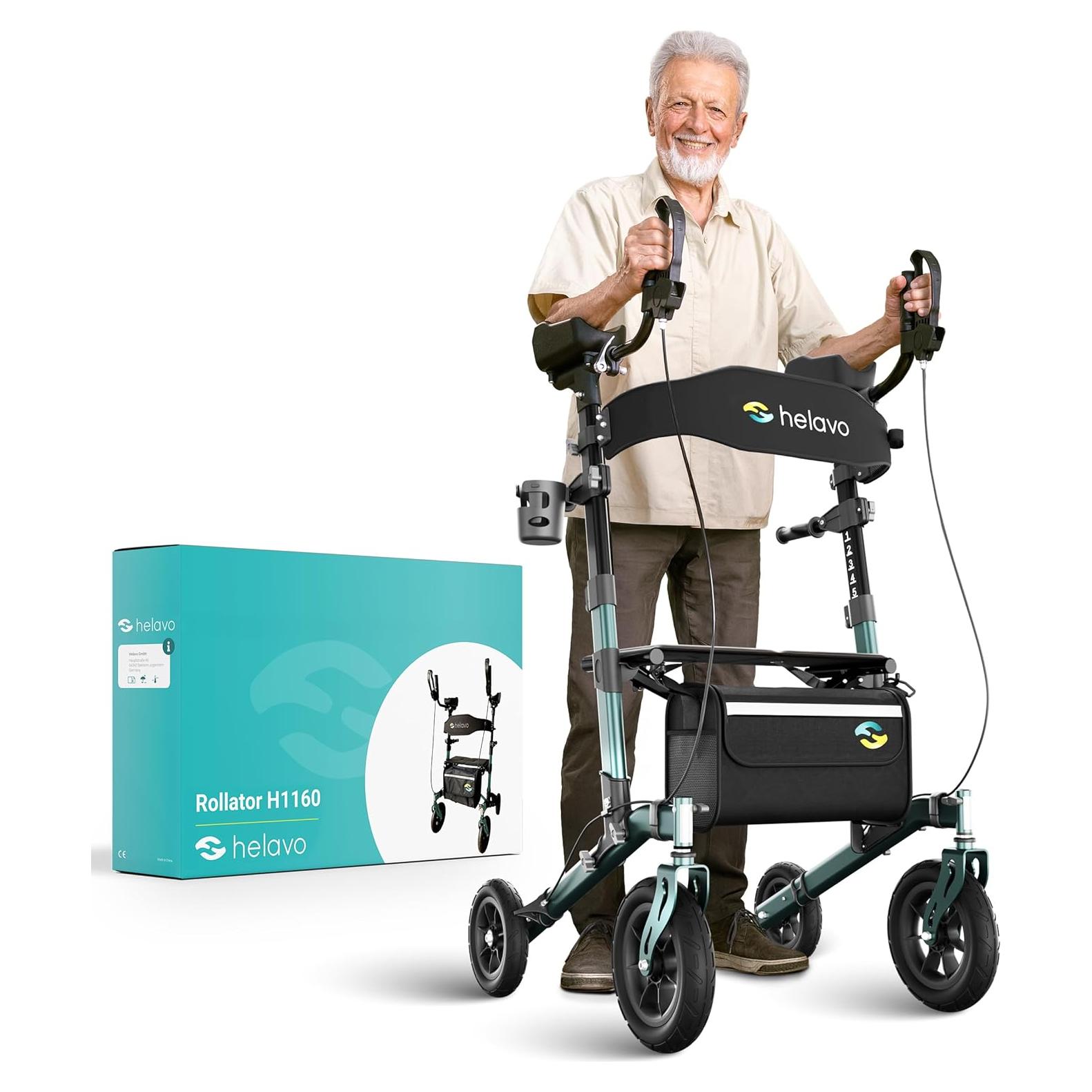 Caminador Vertical Helavo H1160 Todo Terreno con Asiento