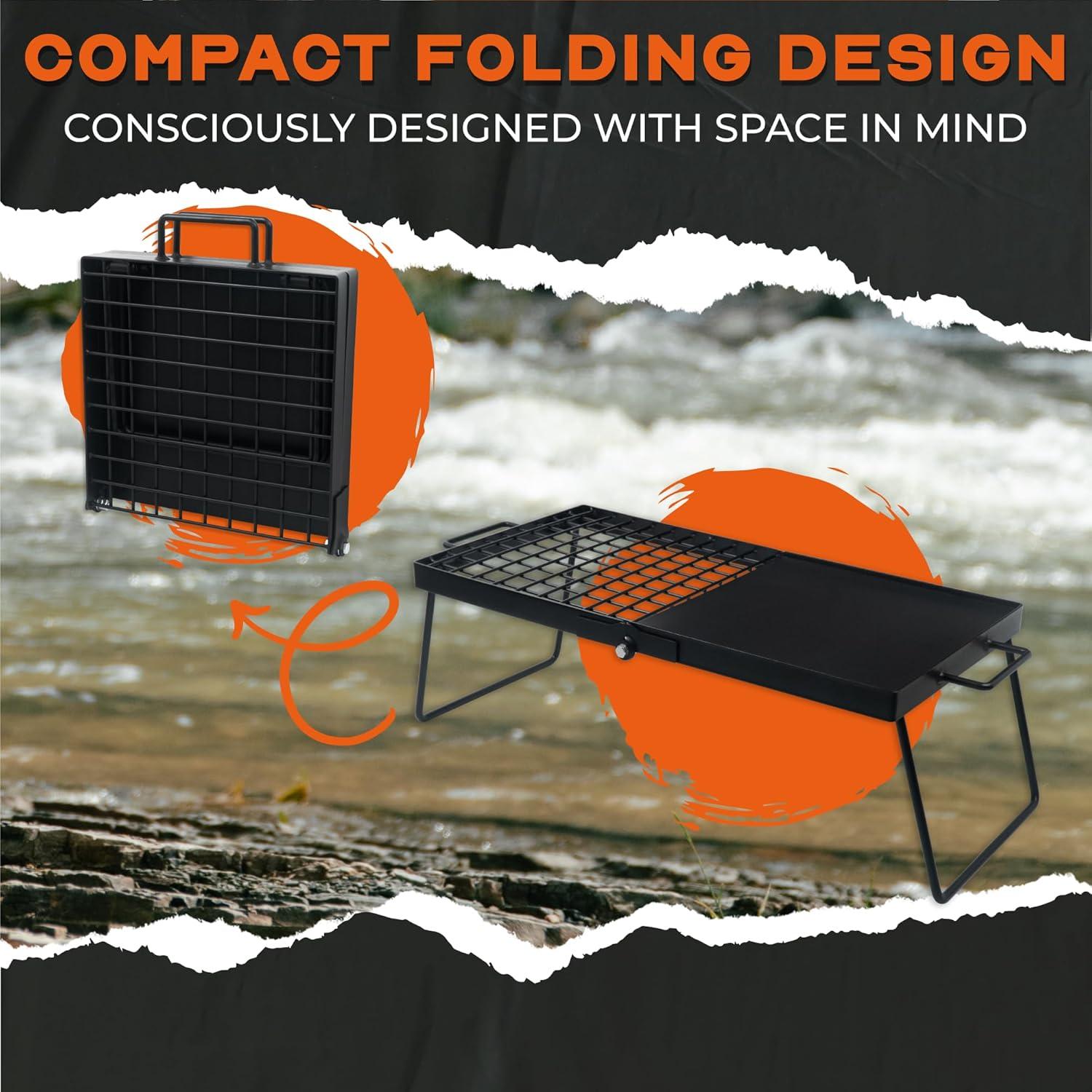 Parrilla de Campamento Plegable Adventure Seeka 4.75 kg