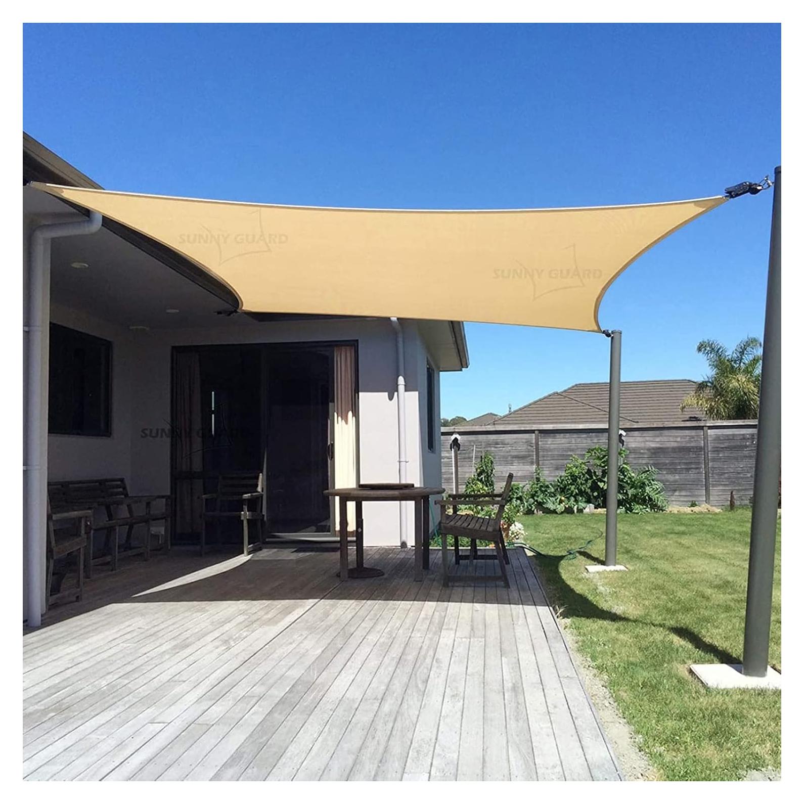 Vela Sombra Rectangular 3.05m x 3.96m SUNNY GUARD Arena UV