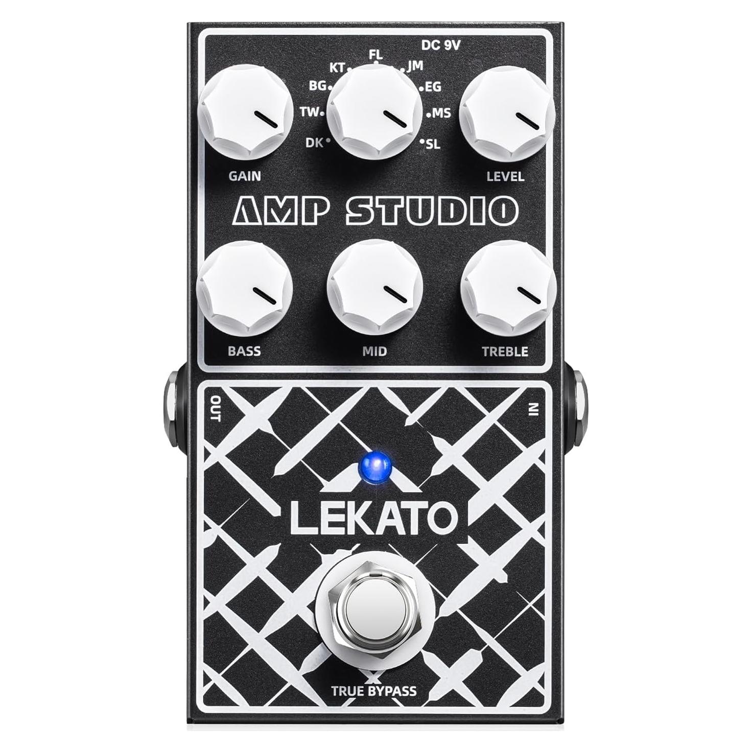 Pedal de Efecto LEKATO EP-01 para Guitarra Eléctrica