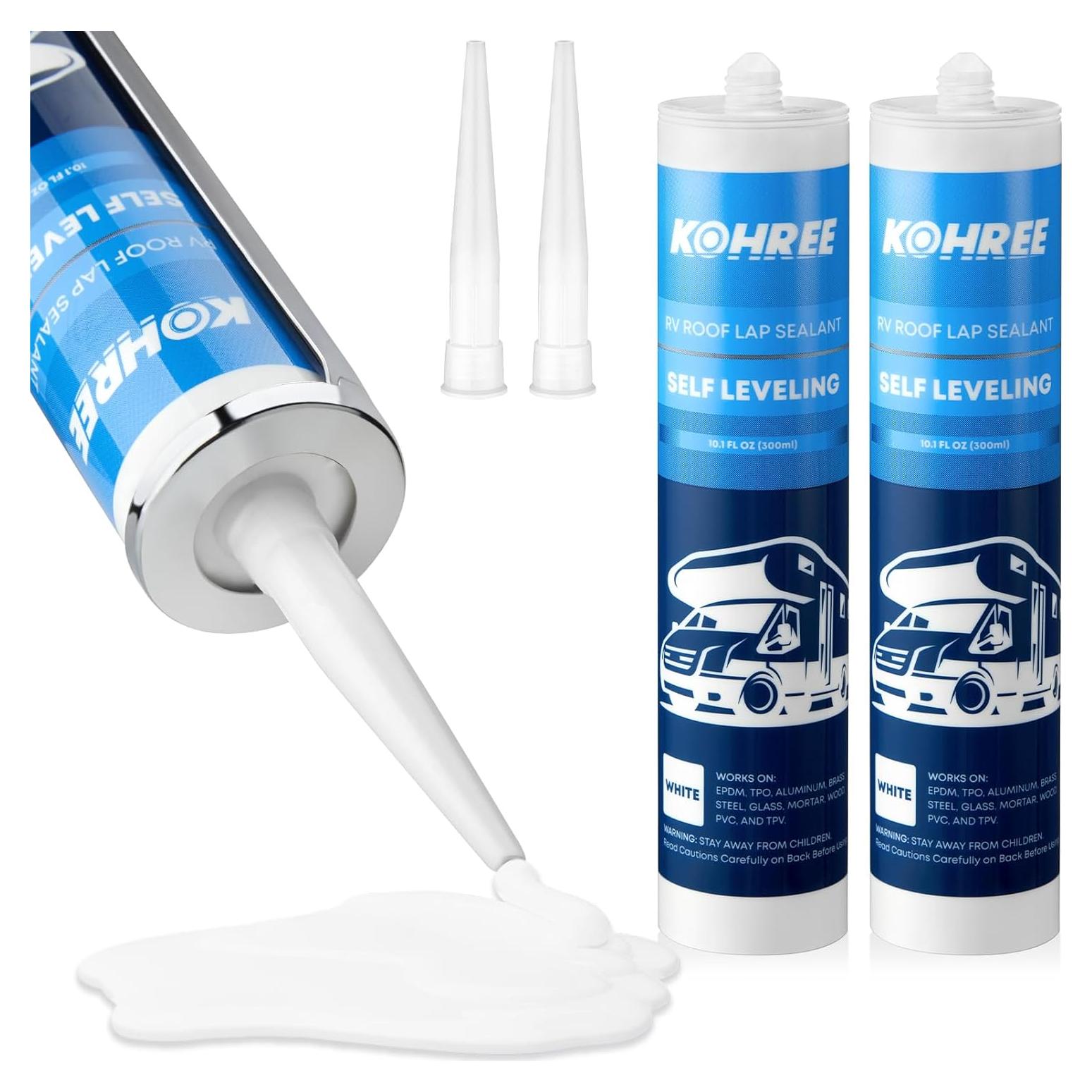 Sellador de Techo Autonivelante Kohree 2 Paquetes 0.96kg