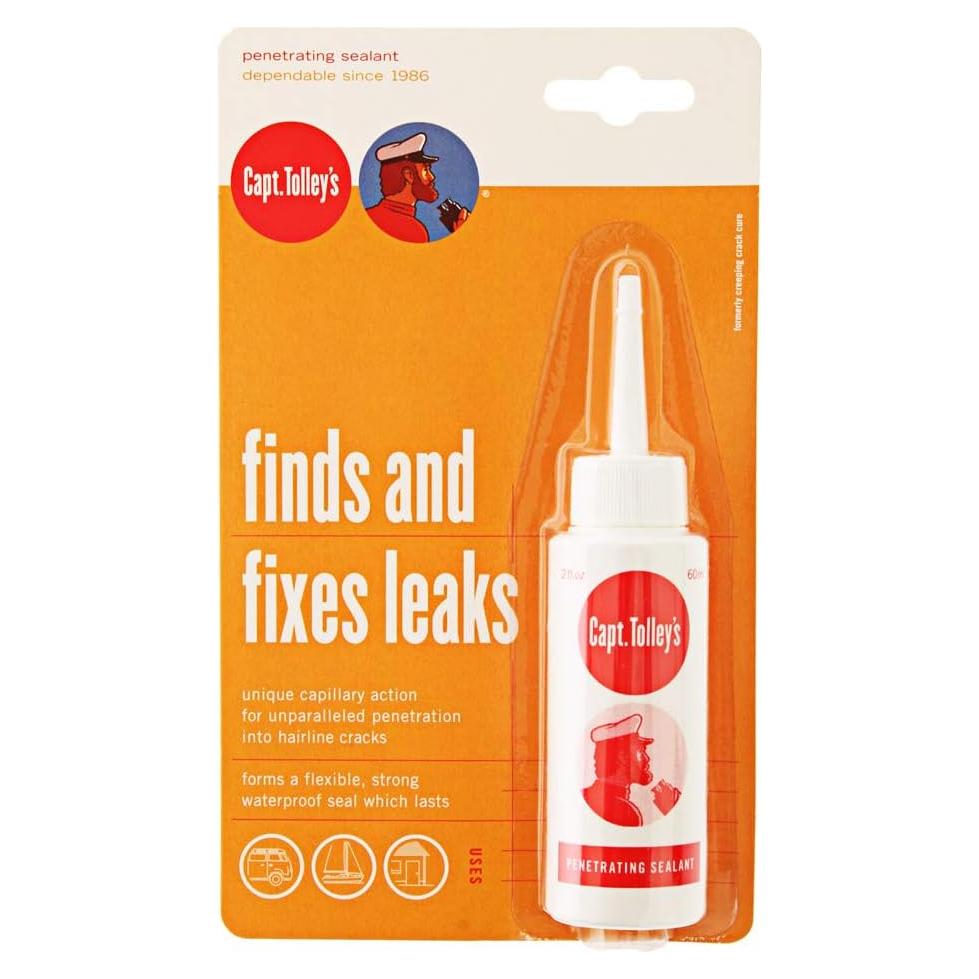 Sellador de Grietas Captain Tolley 60ml - Impermeable y Transparente