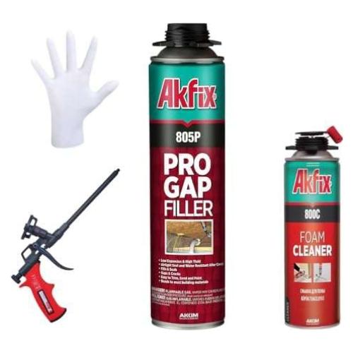Akfix 805P Espuma Expandible 24oz - Relleno y Aislamiento