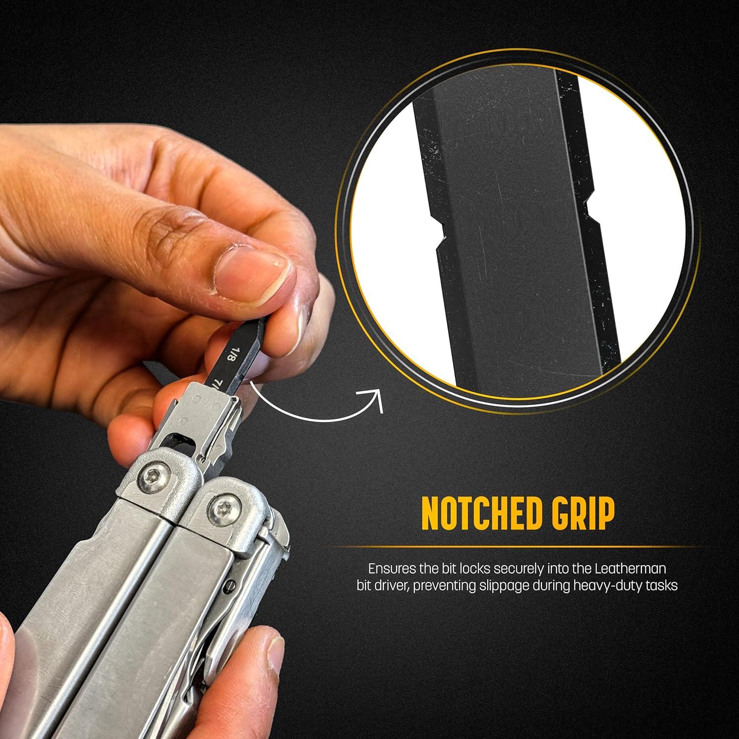 Kit de Brocas Planas Galvanox 21 Piezas Acero S2 para Leatherman