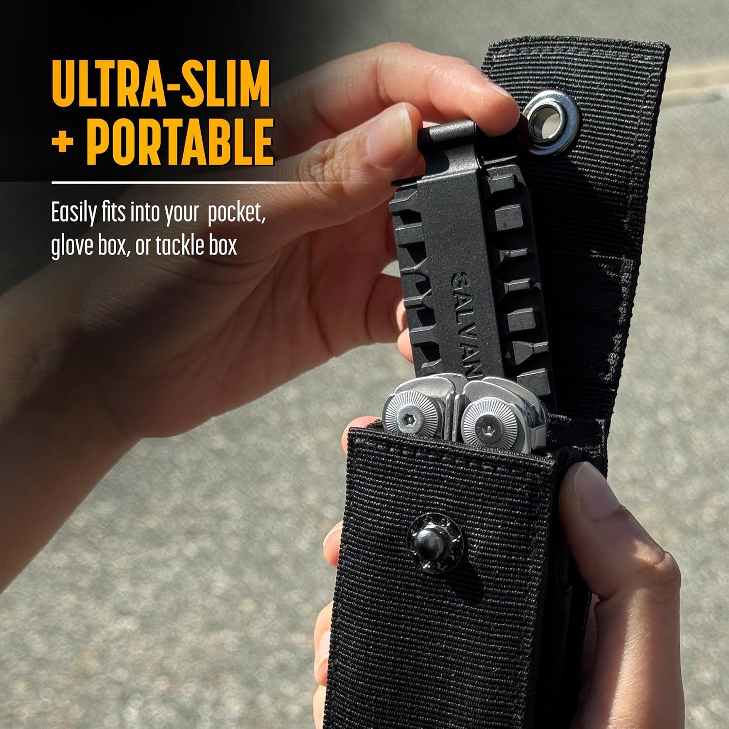 Kit de Brocas Planas Galvanox 21 Piezas Acero S2 para Leatherman