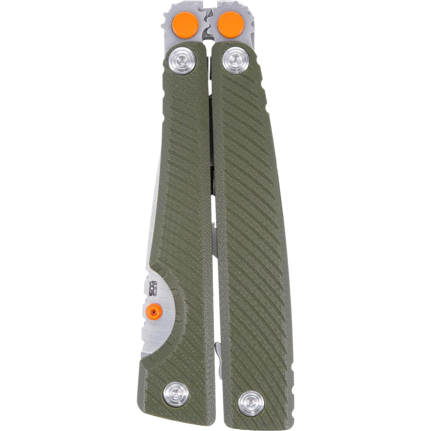 Multi-Herramienta SOG Tellus MT 14.6 cm Acero Inoxidable Verde