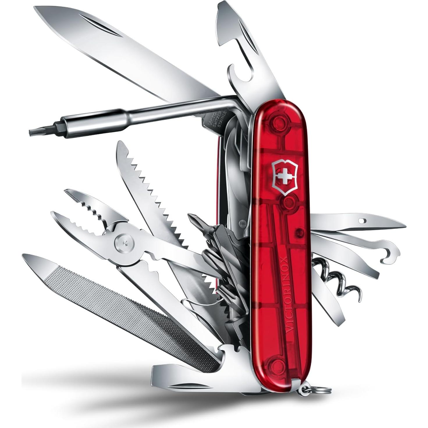 Cuchillo Suizo Victorinox Cyber Tool M 32 Funciones Rojo