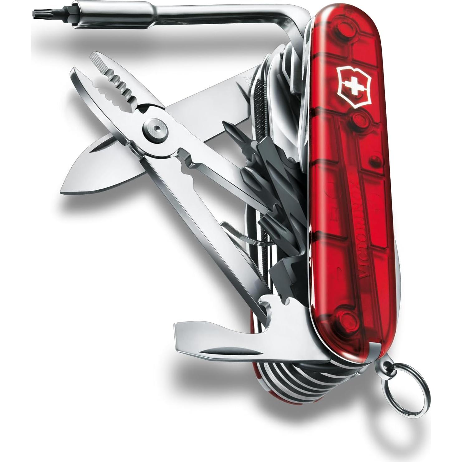 Cuchillo Suizo Victorinox Cyber Tool M 32 Funciones Rojo