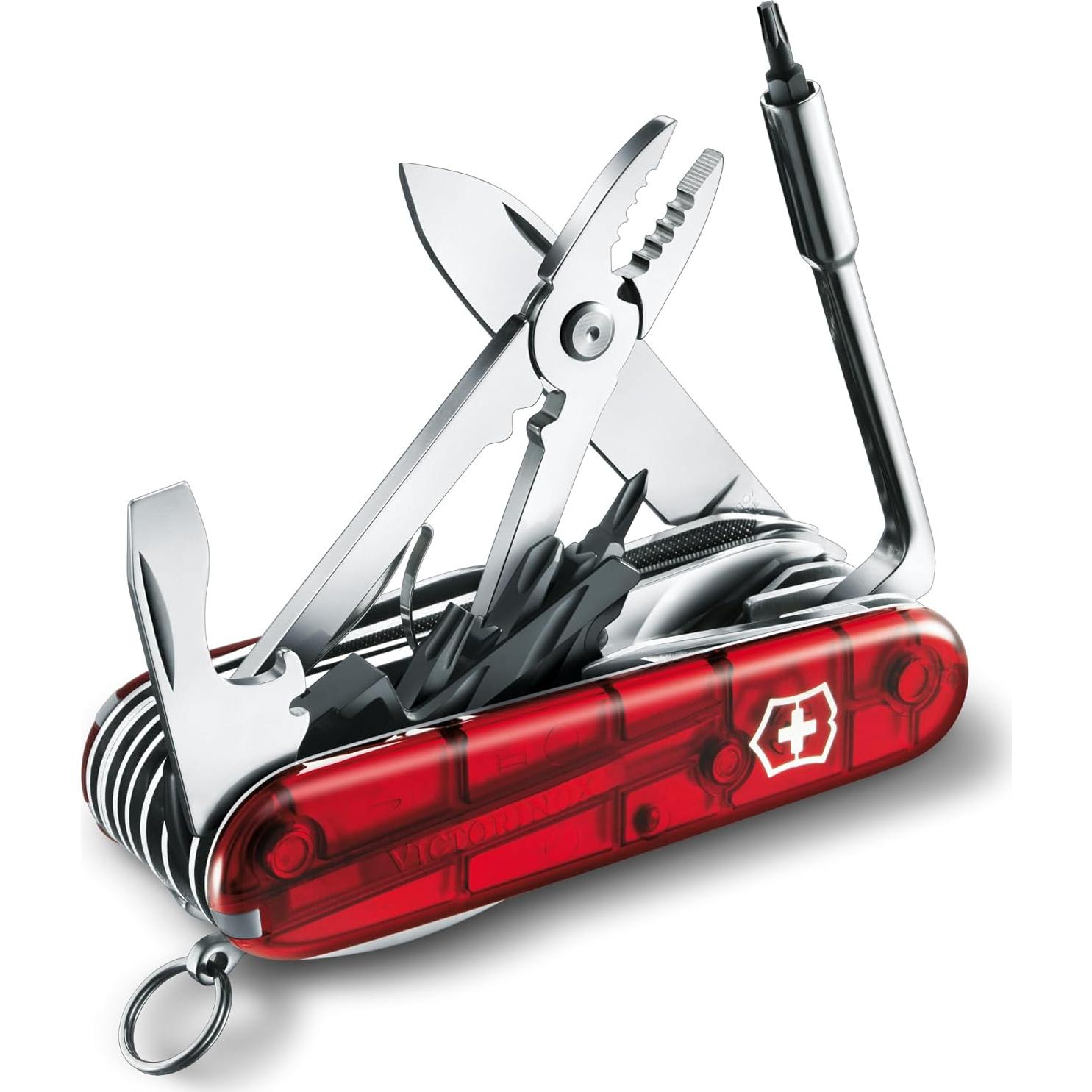 Cuchillo Suizo Victorinox Cyber Tool M 32 Funciones Rojo