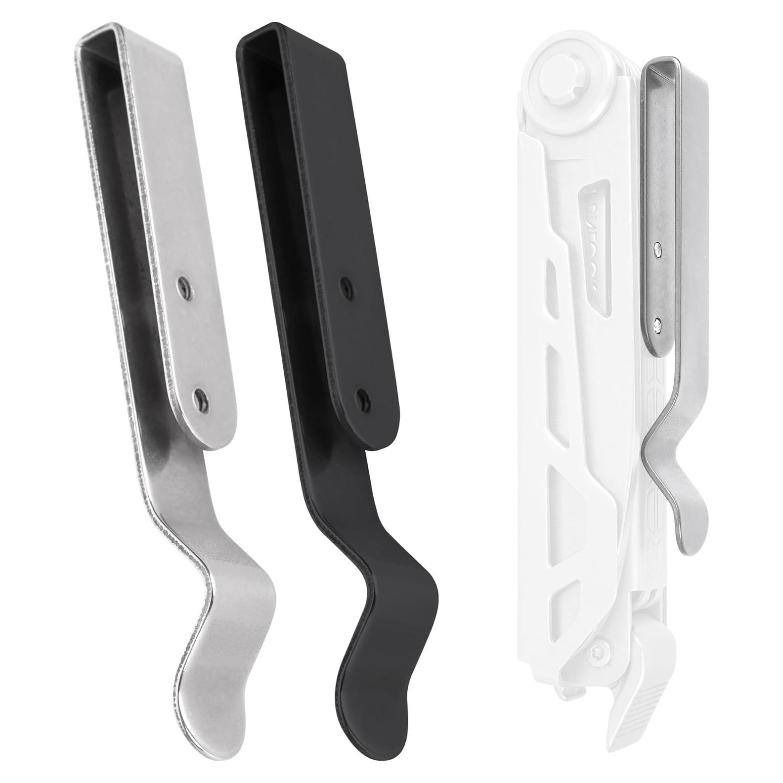 Paquete de 2 Clips de Acero Inoxidable para Multitool Gerber Armbar