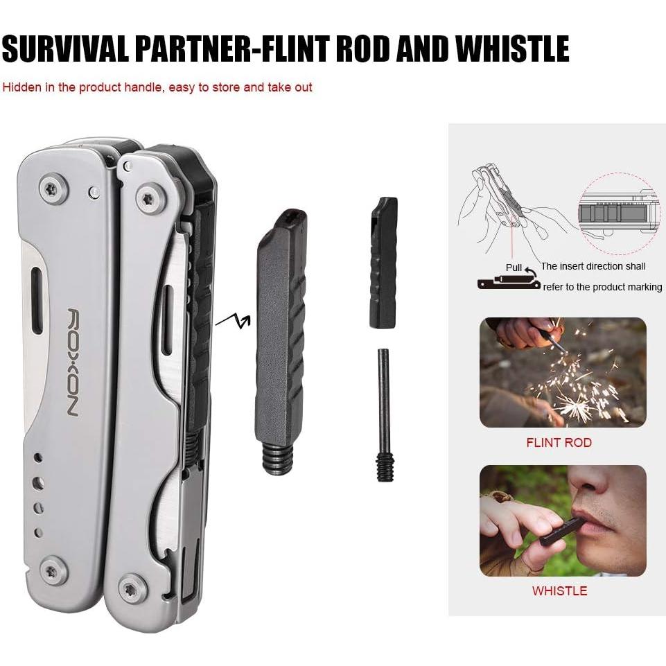 Multiherramienta ROXON S803E Elite con 20 funciones y cuchilla D2