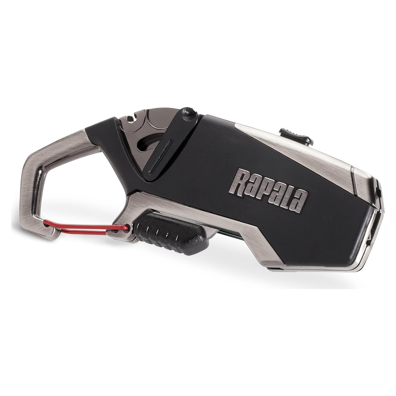 Herramienta Multiusos Rapala RFMT Negra y Plata Compacta
