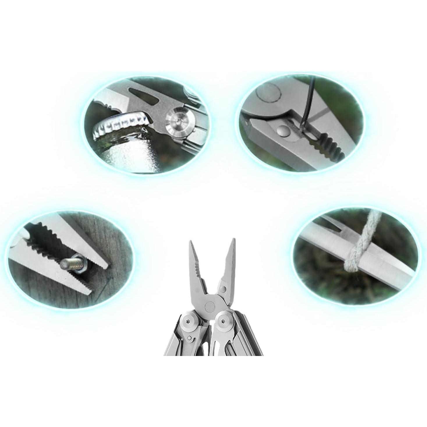 Multiherramienta 18 en 1 SHENSENCHAO Plegable con Funda