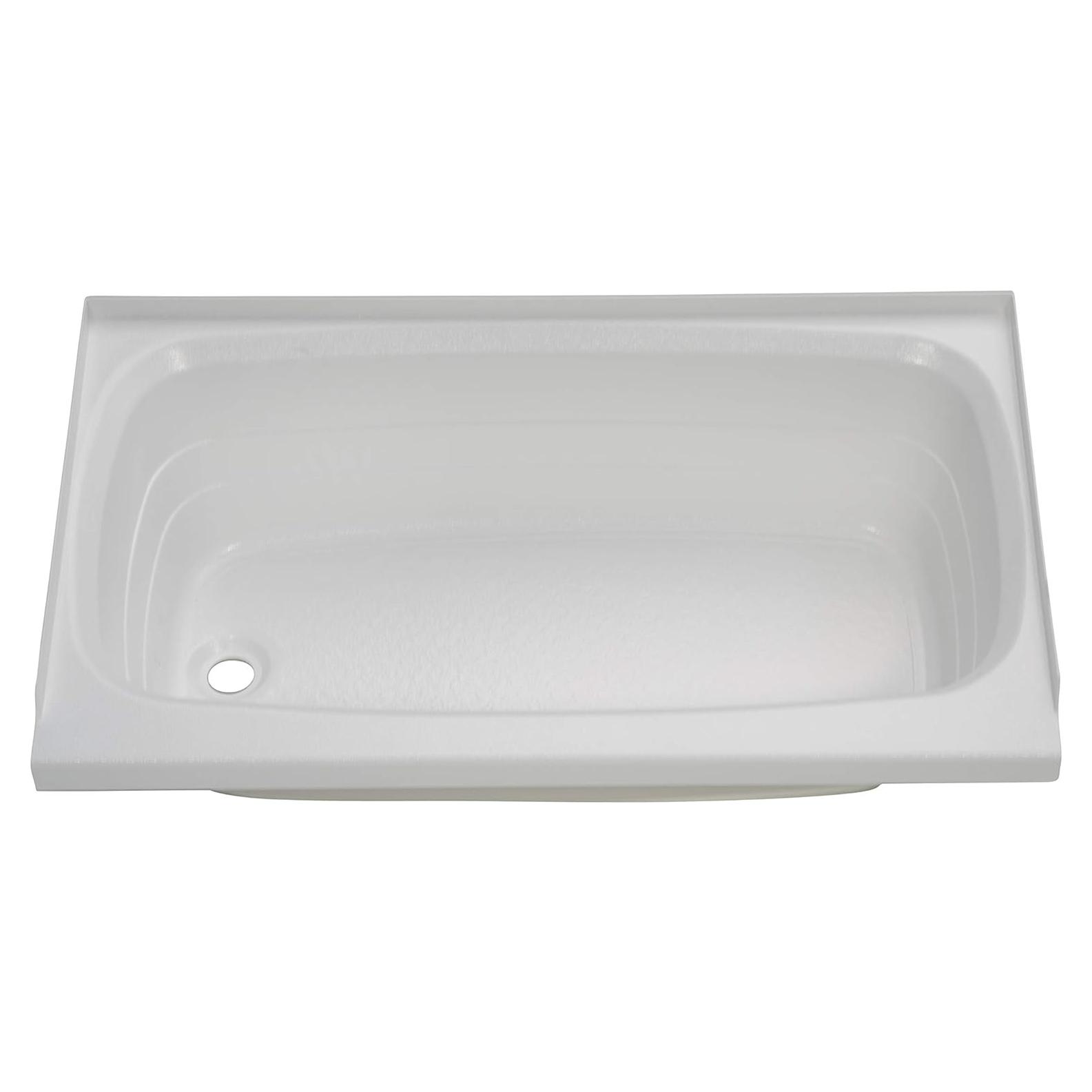 Bañera Lippert 61x102 cm Drenaje Izquierdo Acrílico ABS