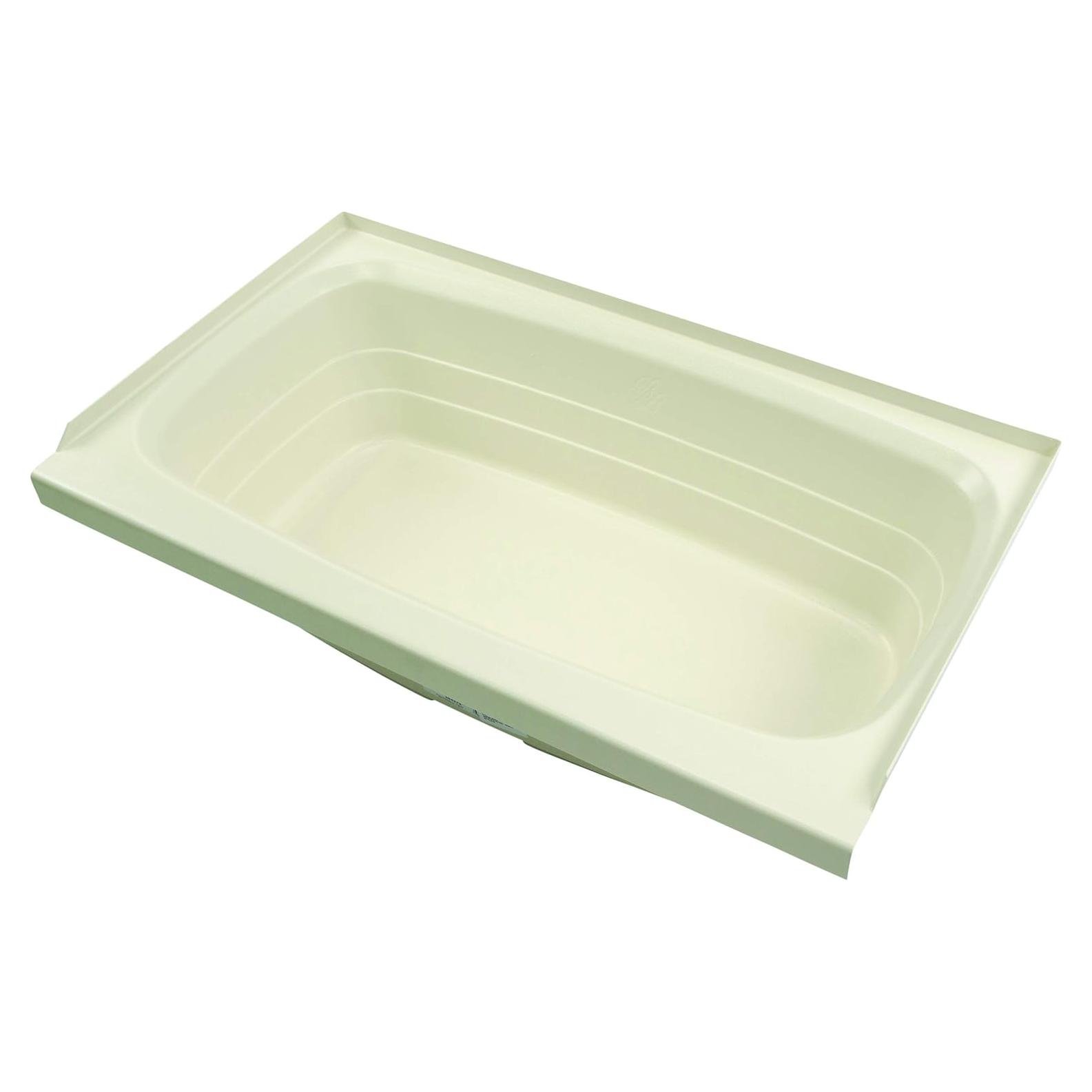 Bañera Lippert 209385 Parchment 60 x 101 cm Drenaje Central