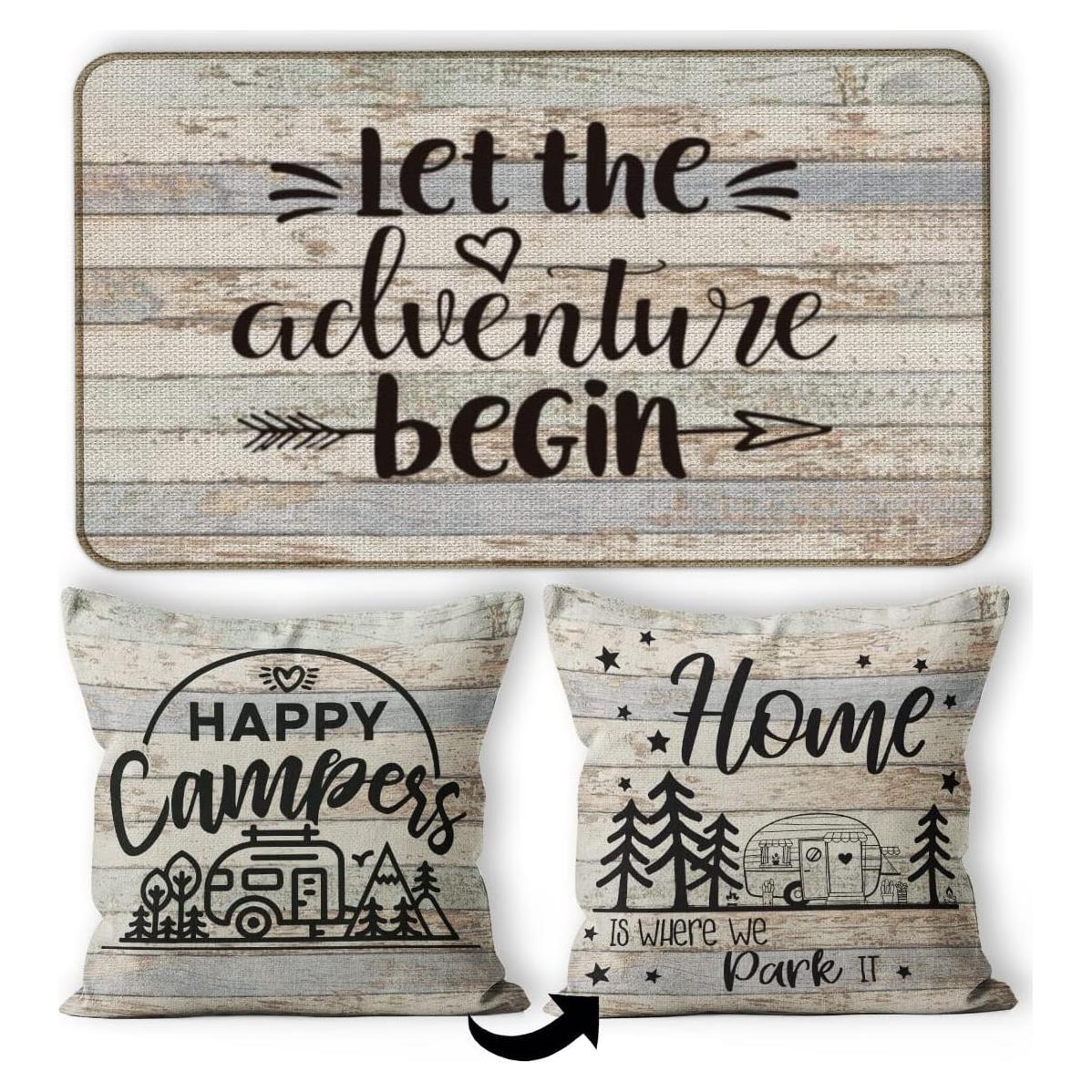 Juego de Fundas de Almohada y Alfombrilla M-Qizi 2 Piezas