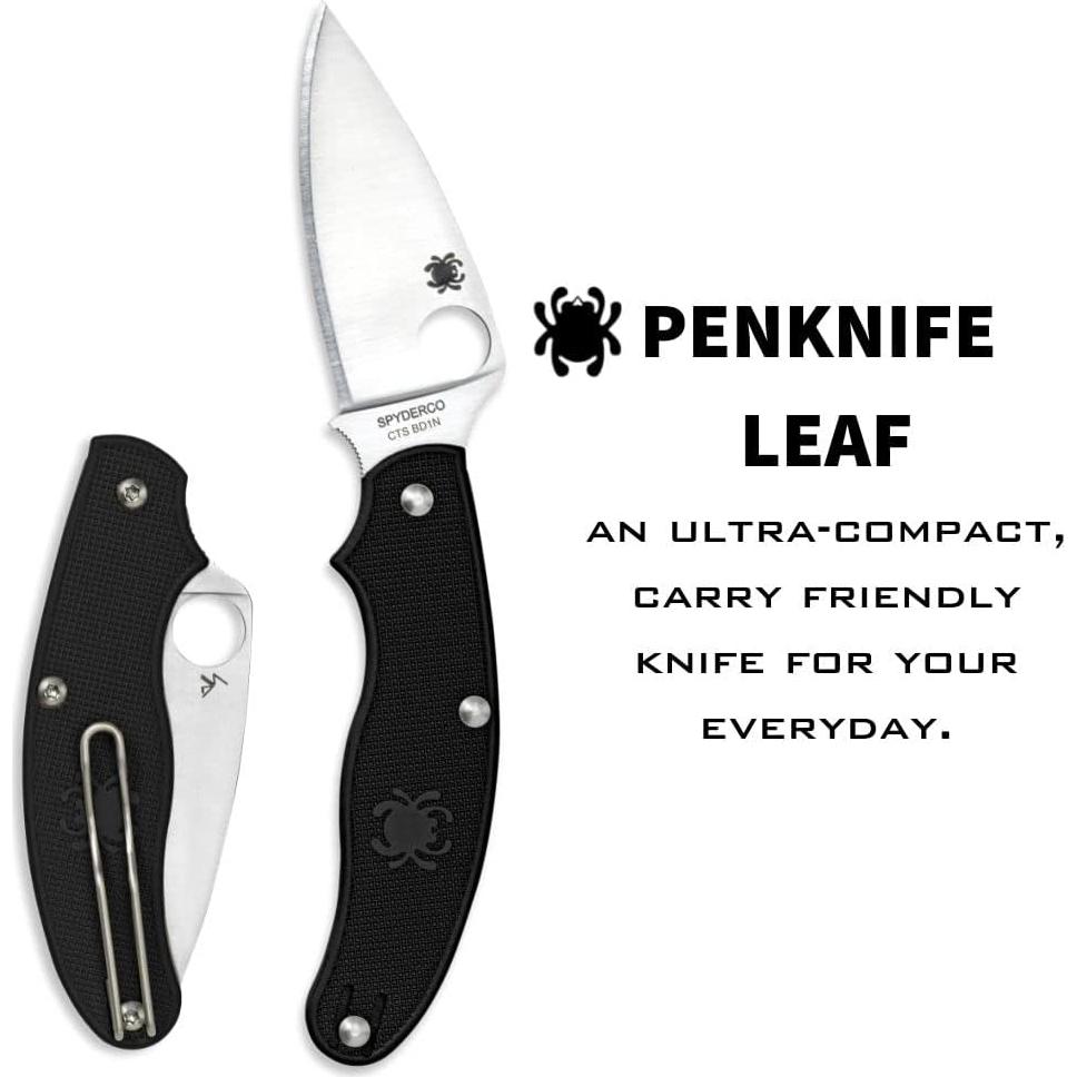 Cuchillo Plegable Spyderco C94PBK 7.44 cm Acero Inoxidable