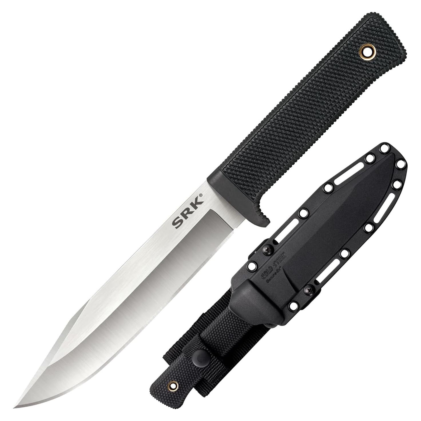 Cuchillo Táctico Cold Steel SRK 6" CPM 3V con Funda