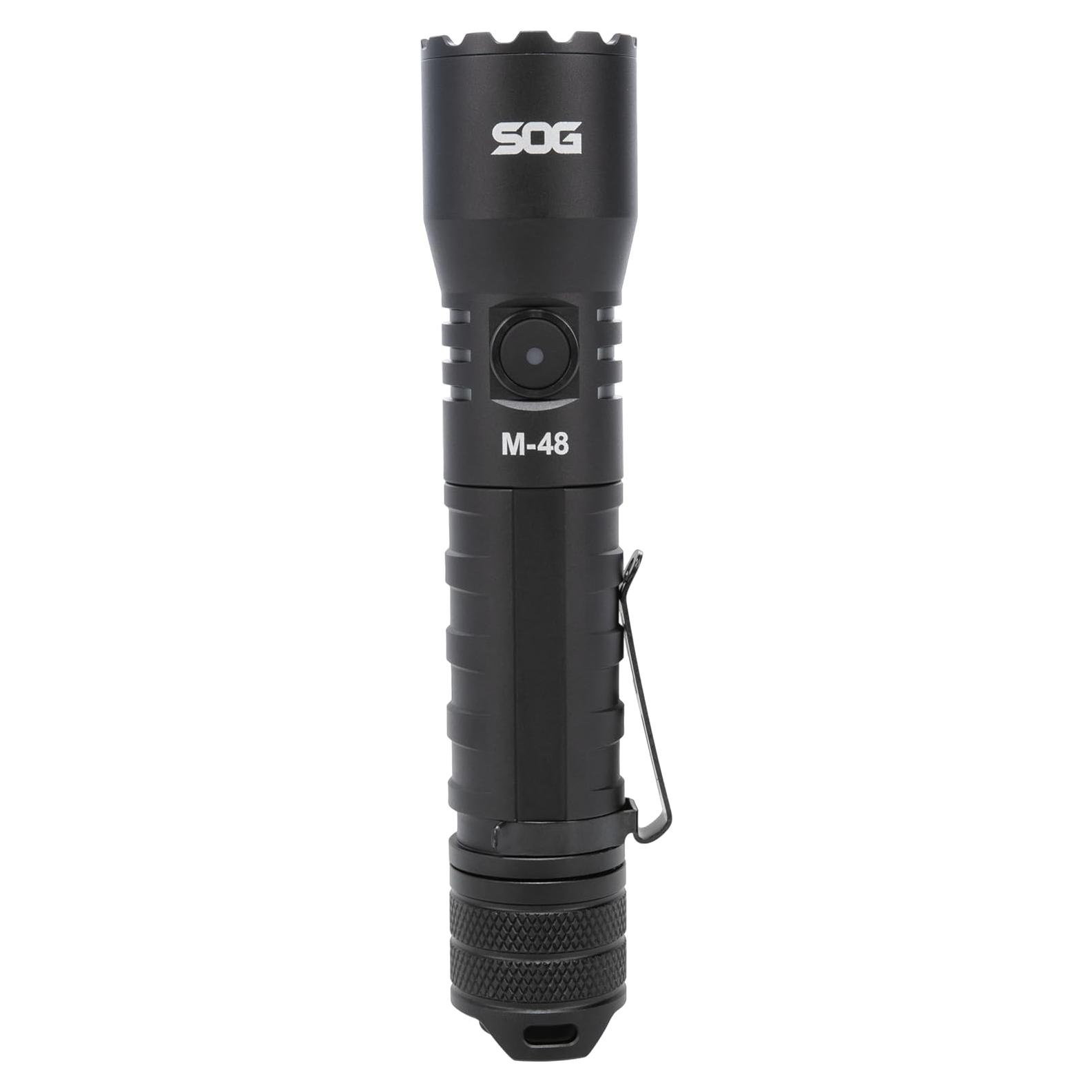 Linterna LED SOG M-48 2500L Impermeable 14 cm