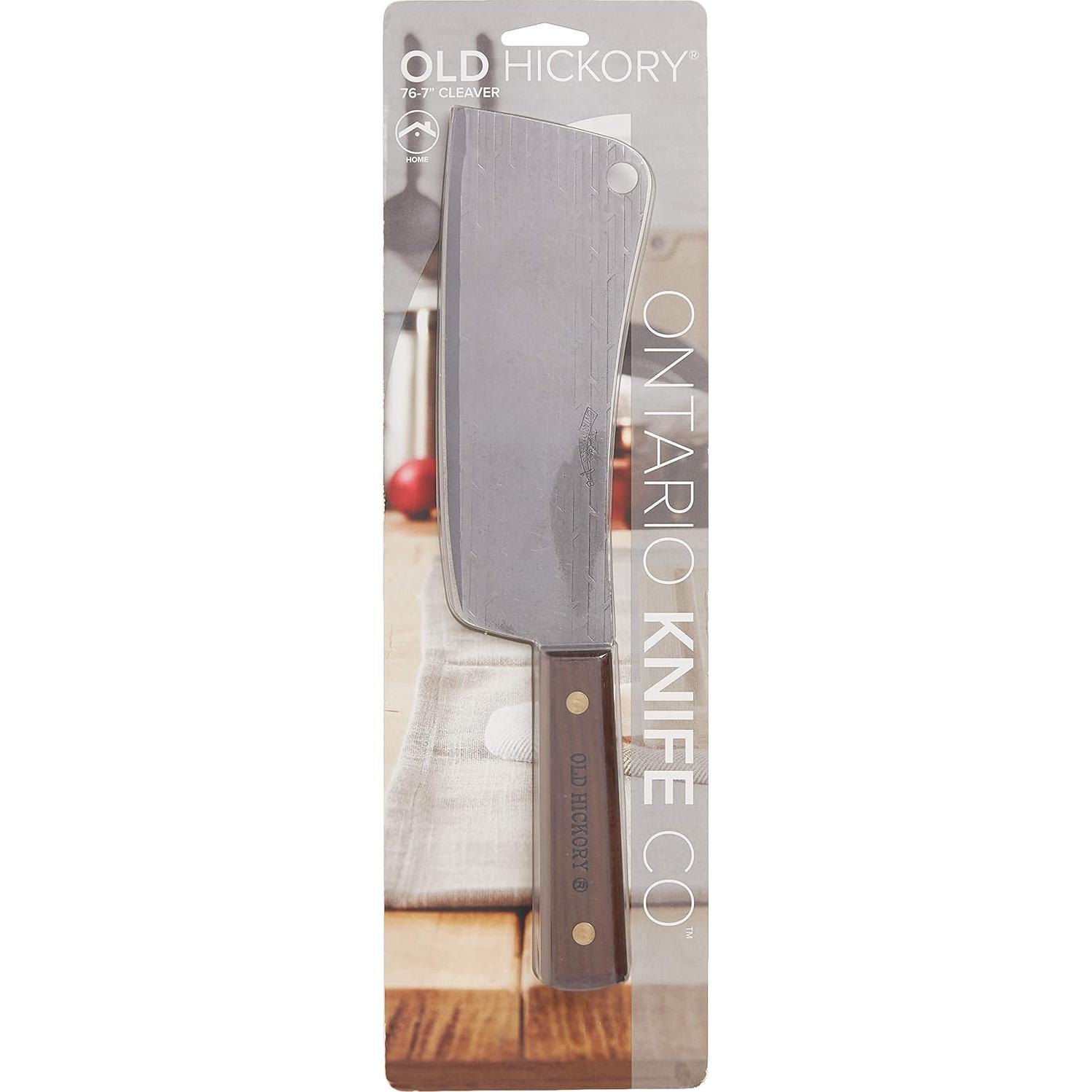 Cuchillo de Cocina Ontario Knife Cleaver 18 cm Acero Carbono
