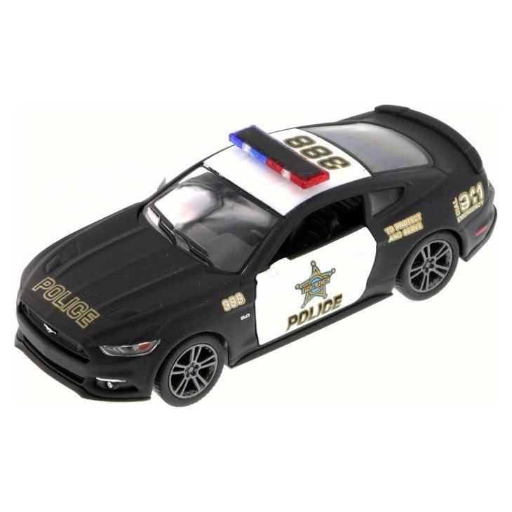 Modelo de Coche Ford Mustang GT Policía 2015 Kinsmart 1:38