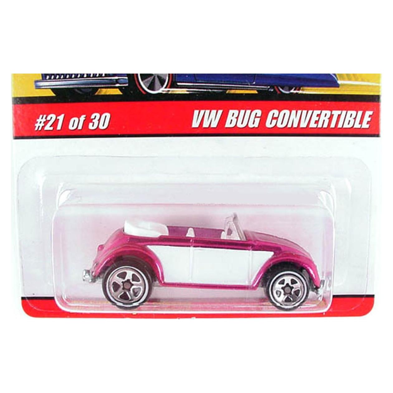 Hot Wheels VW Bug Convertible 1:64 Mattel Coleccionable