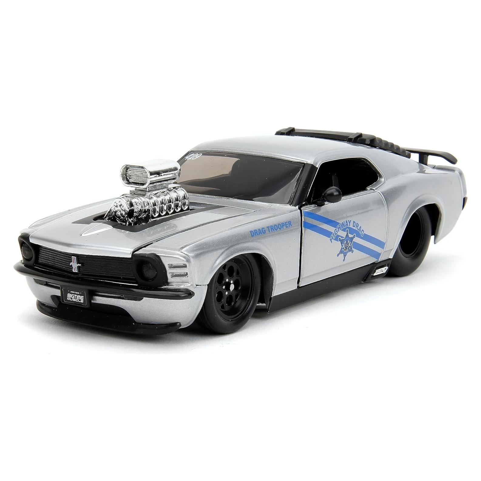 Coche de Fundición 1:24 Jada Toys Ford Mustang 1970