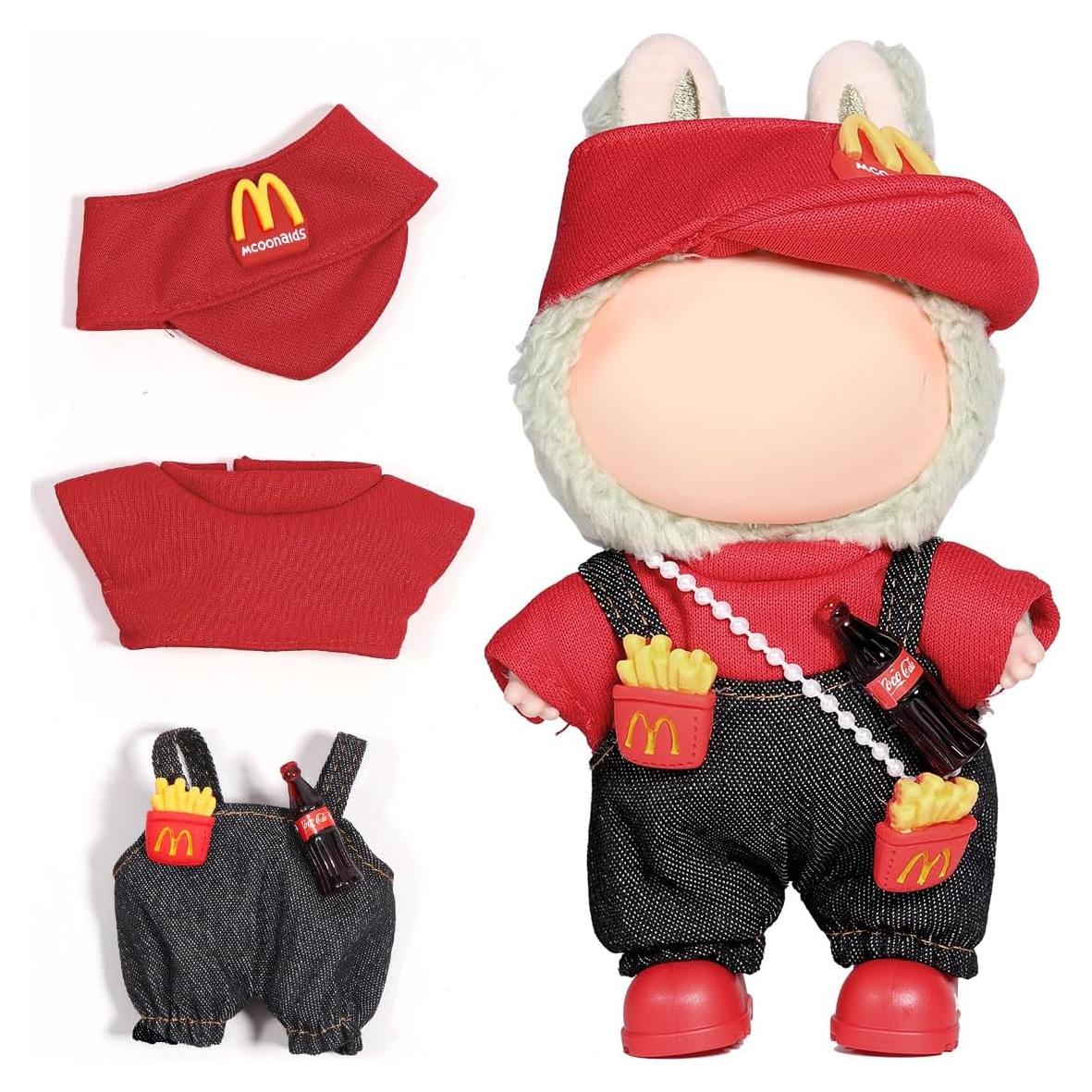 Conjunto de Ropa para Muñeca AICase 17cm - 3 Piezas Chic