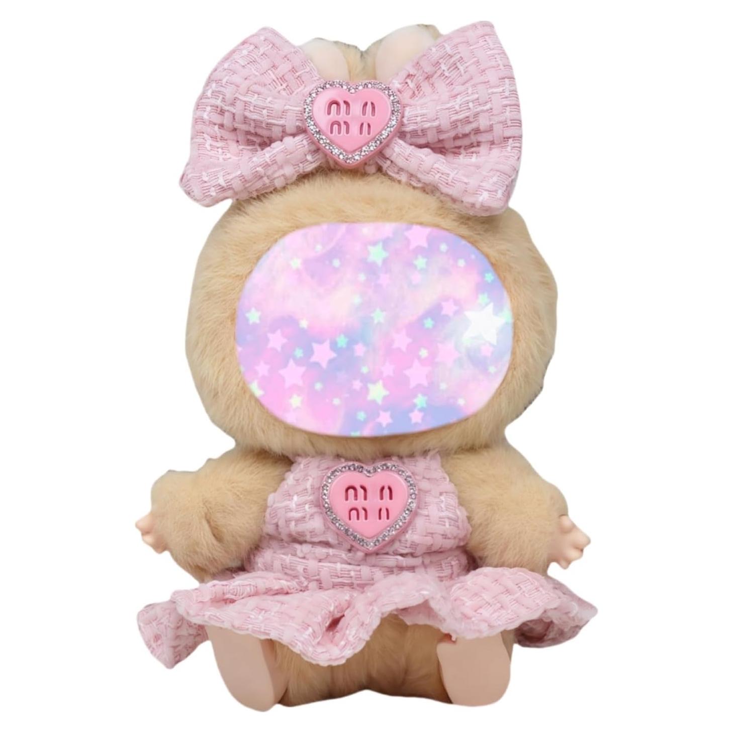 Conjunto de Ropa para Muñeca 17cm Xinbalove Rosa B