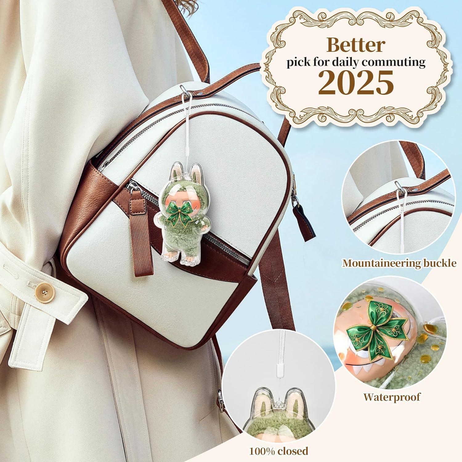 Paquete de 2 Fundas Protectores Transparentes LABUBU 360°