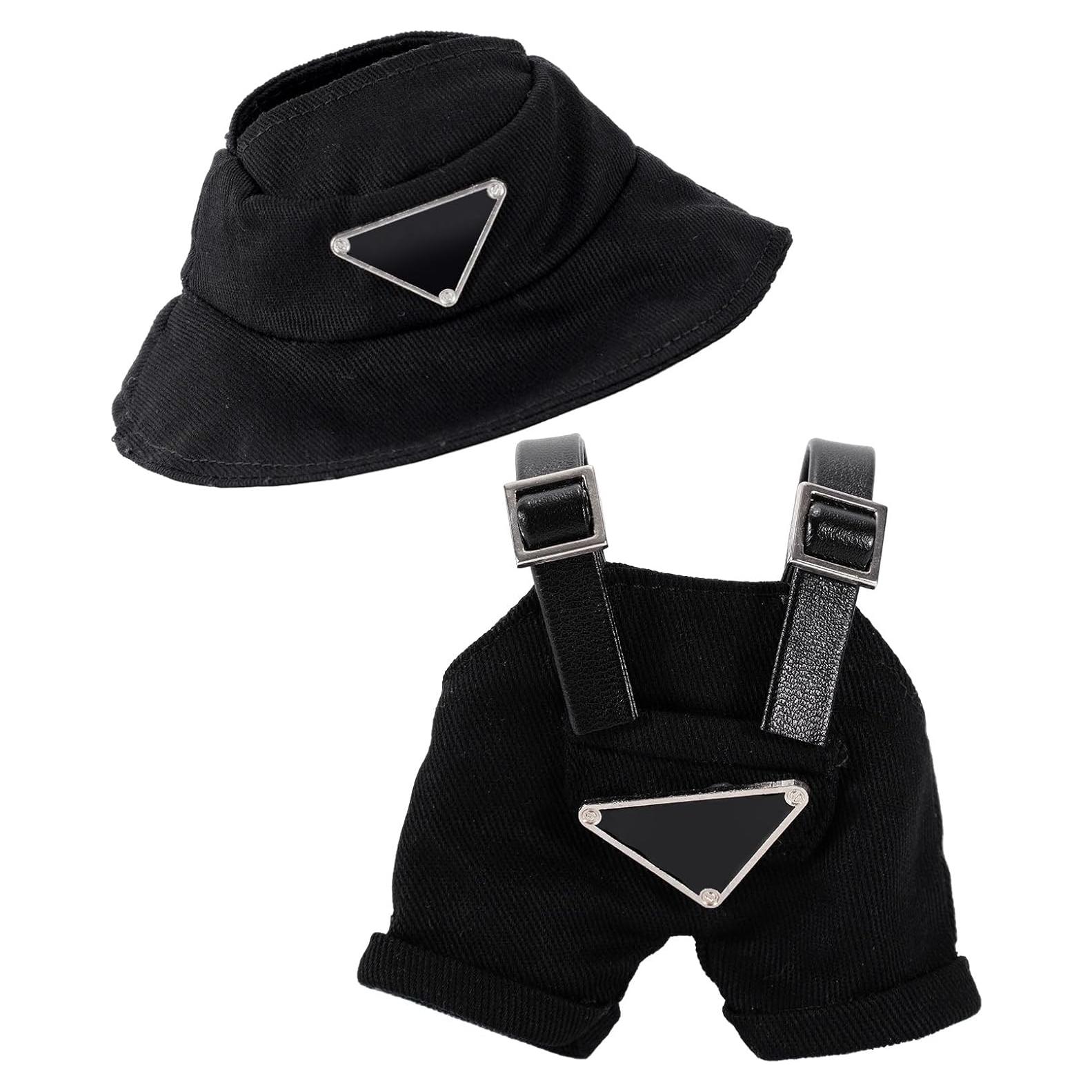 Conjunto Sombrero y Overoles Lullavie para Muñecas 17cm