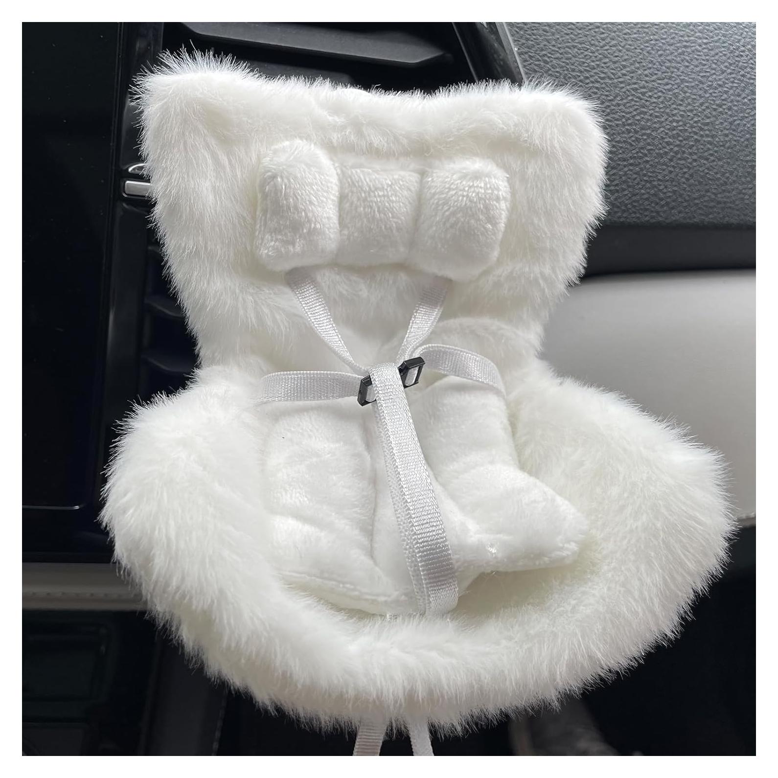 Asiento de Coche para Muñecas Ezcora Blanco 7.62cm