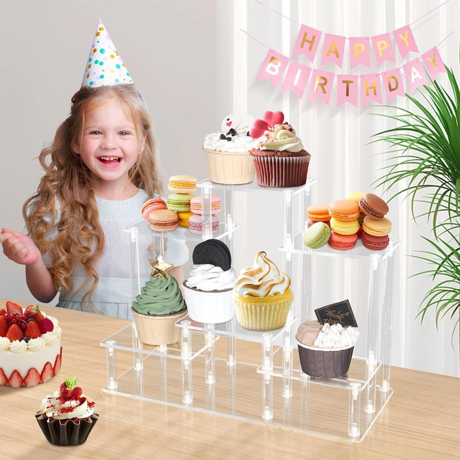 Soporte de Exhibición Acrílico DuvinDD 6 Niveles para Perfumes