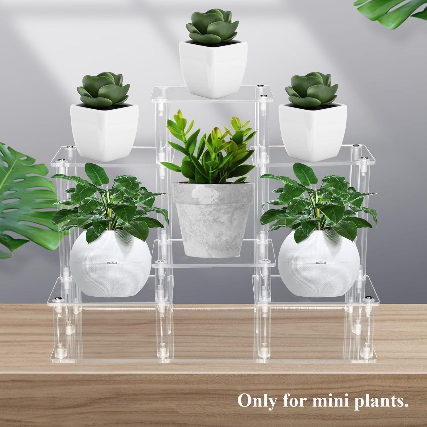 Soporte de Exhibición Acrílico DuvinDD 6 Niveles para Perfumes