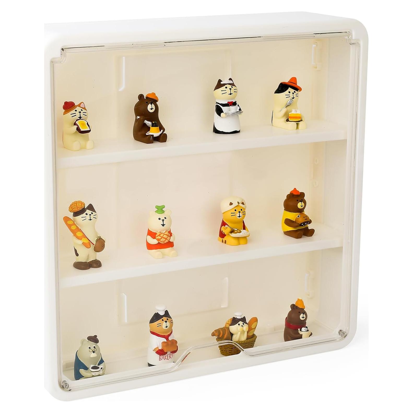 Caja de Exhibición Acrílica SnyBaooie 30x30 cm Blanca