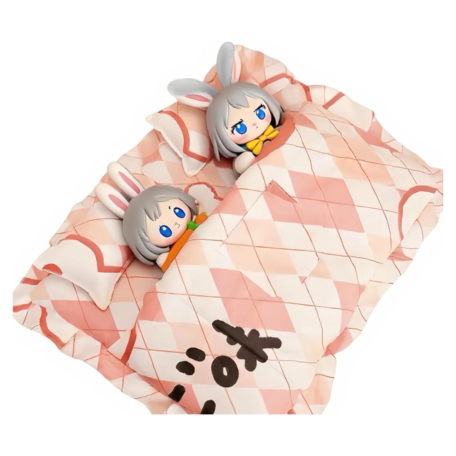 Cama Doble para Muñecas VVQUI 17cm - Tema Anime Lindo