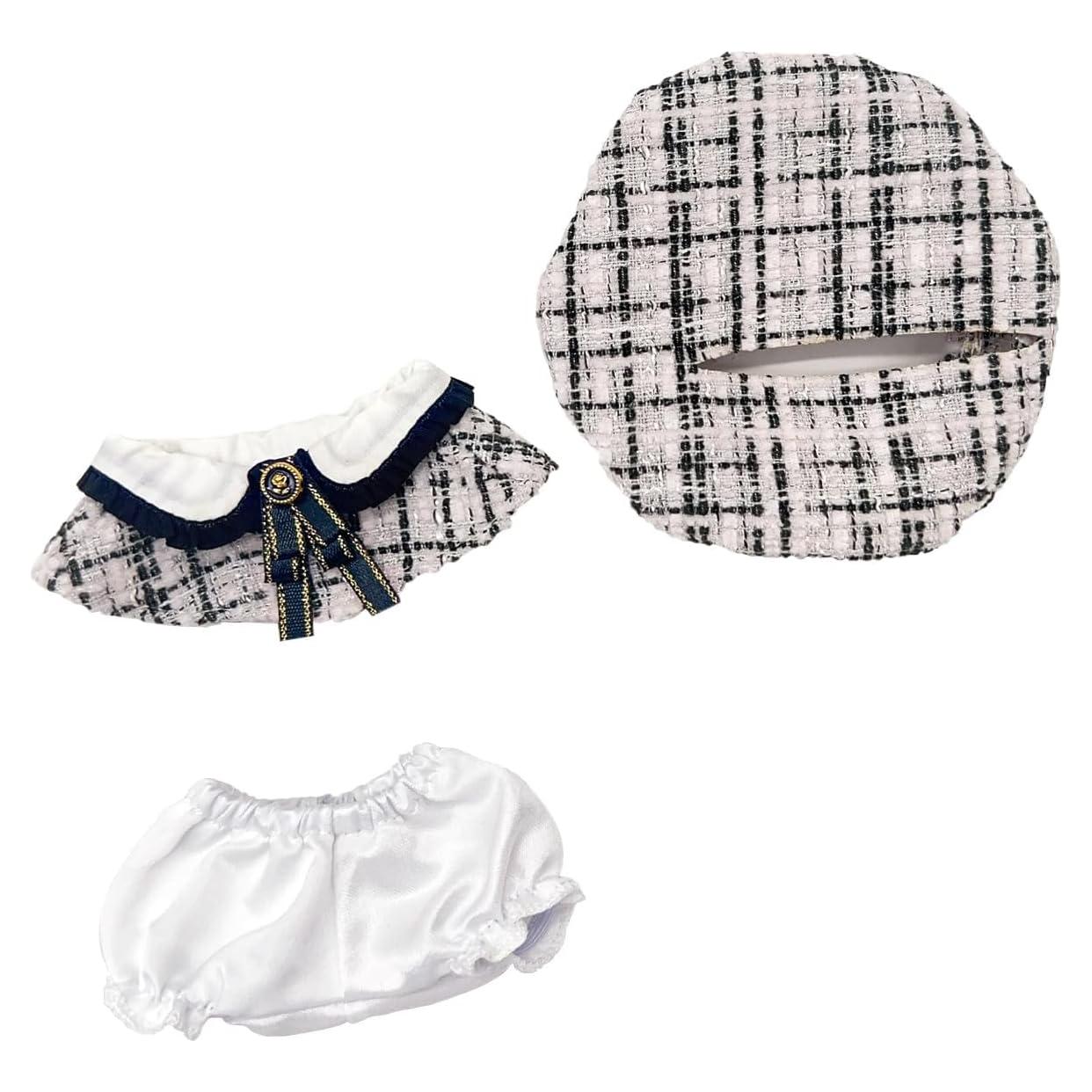 Conjunto Ropa para Muñecas 17cm Wei Long - 3 Piezas Kawaii