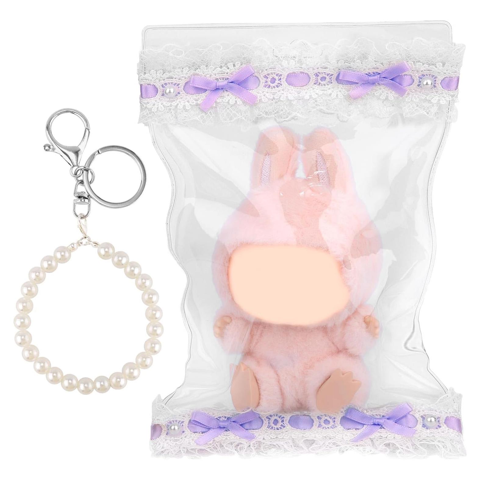 Bolsa de Exhibición de Muñecas Transparente PVC 15x25 cm