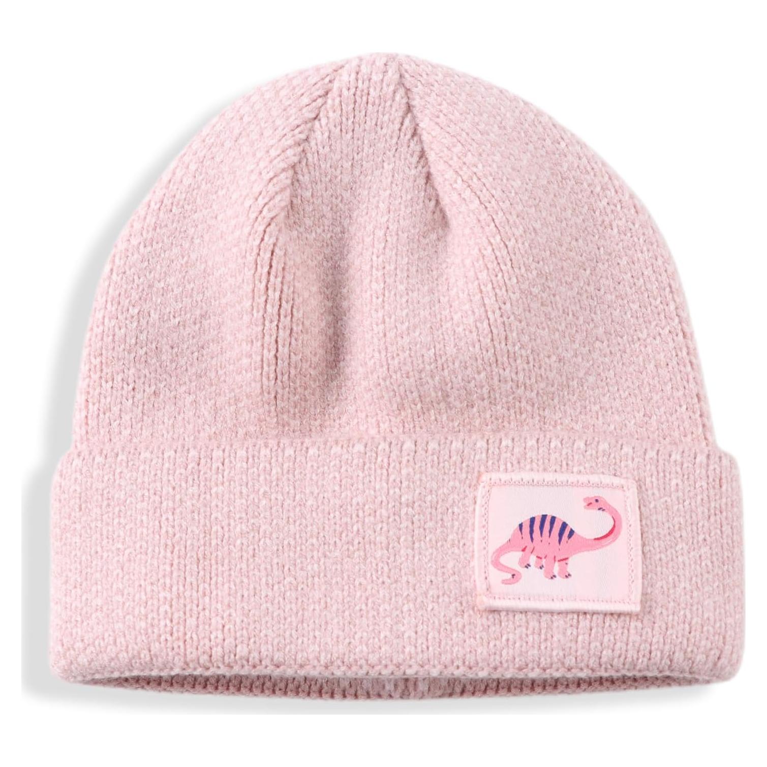 Gorro Beanie de Invierno MniJiza para Bebés 0-6 Meses Rosa